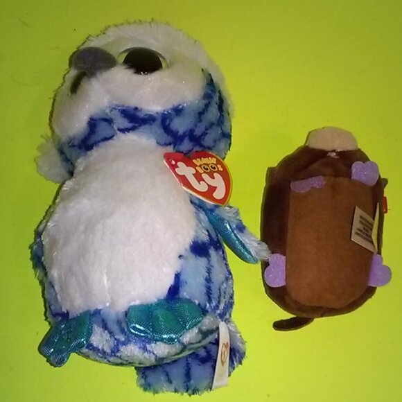 TY Beanie Boo Icicle & Teeny tys Monkey Plush - Picture 8 of 8
